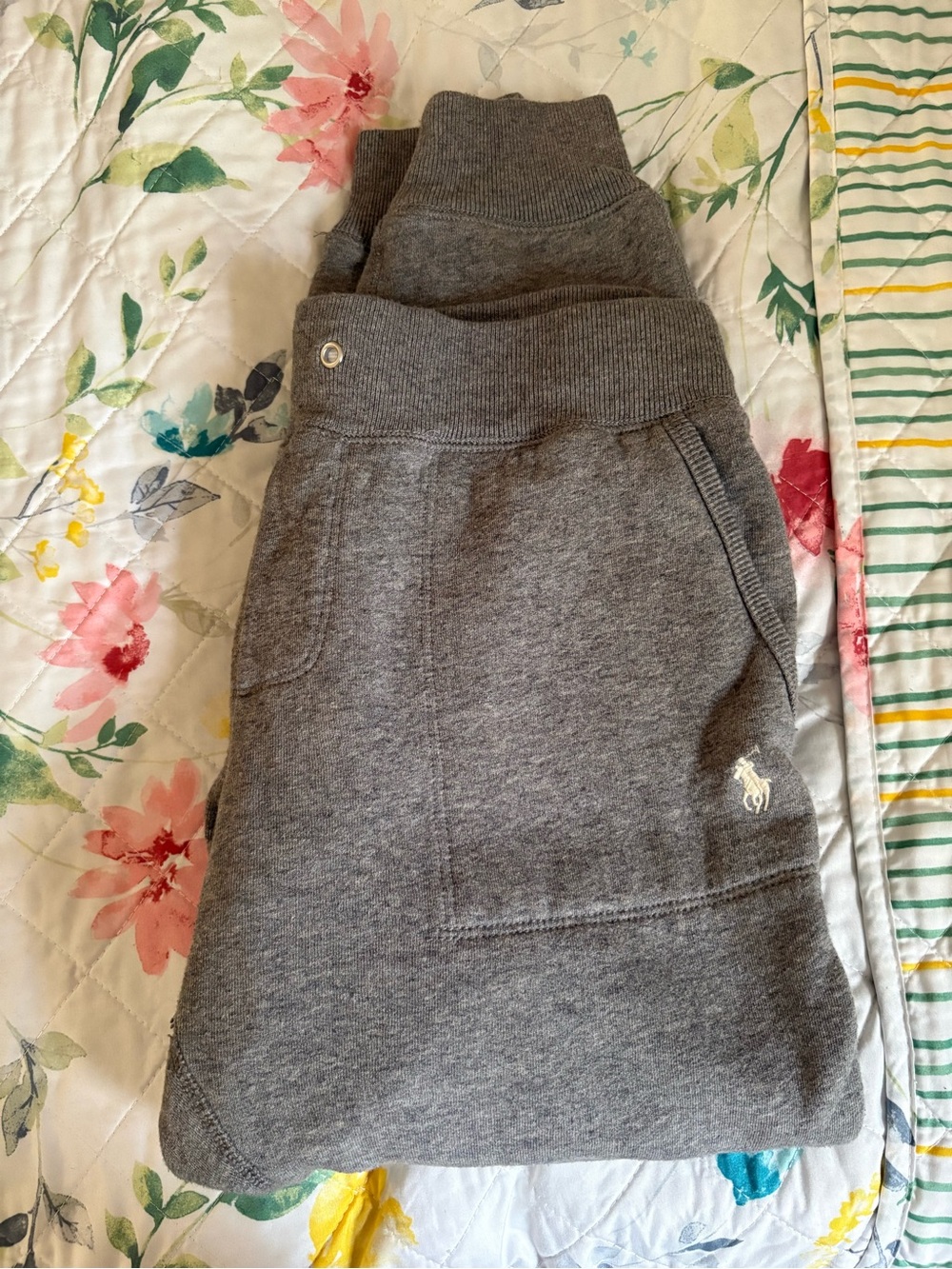 Ralph Lauren woman Heather Gray Pull-On Joggers